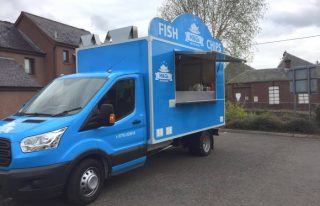 M&G's on the Road fish and chip van
