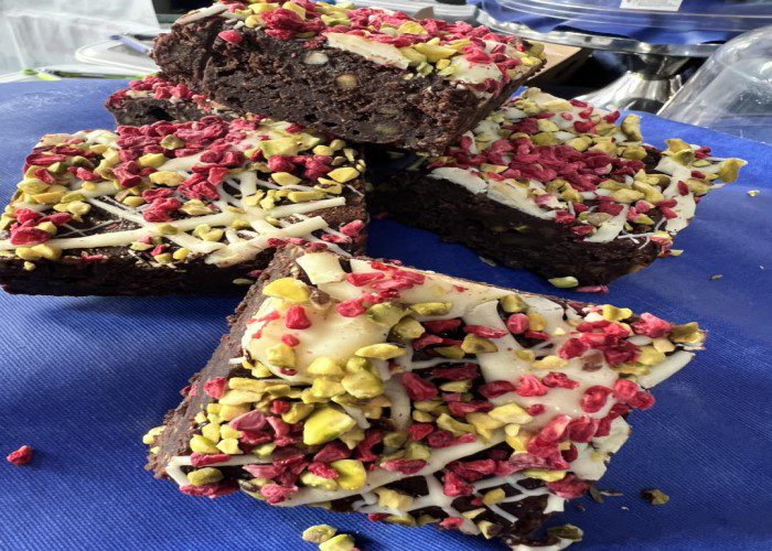 Coco Velvet Brownies