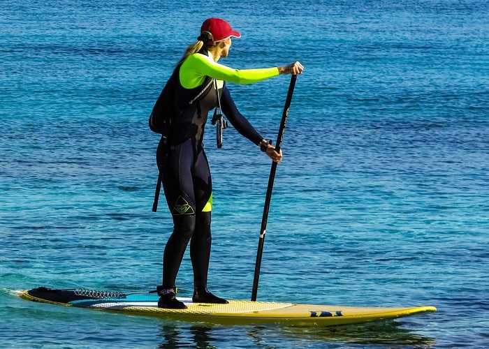 Paddleboarder