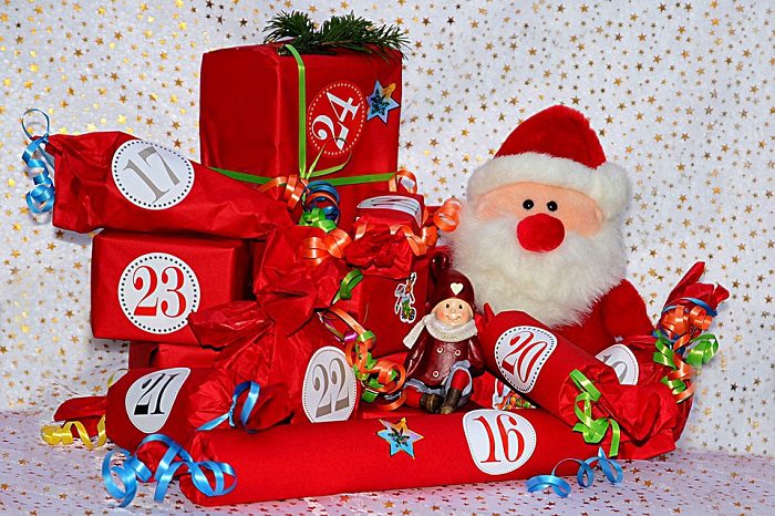 Santa with Parcels