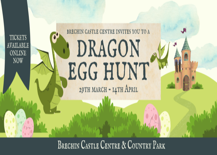 Dragon Egg Hunt at Brechin Castle