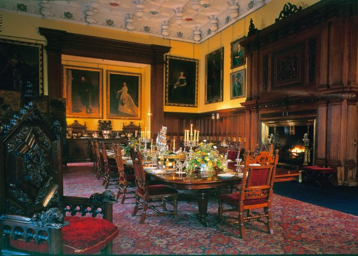 Glamis Castle Dining Room
