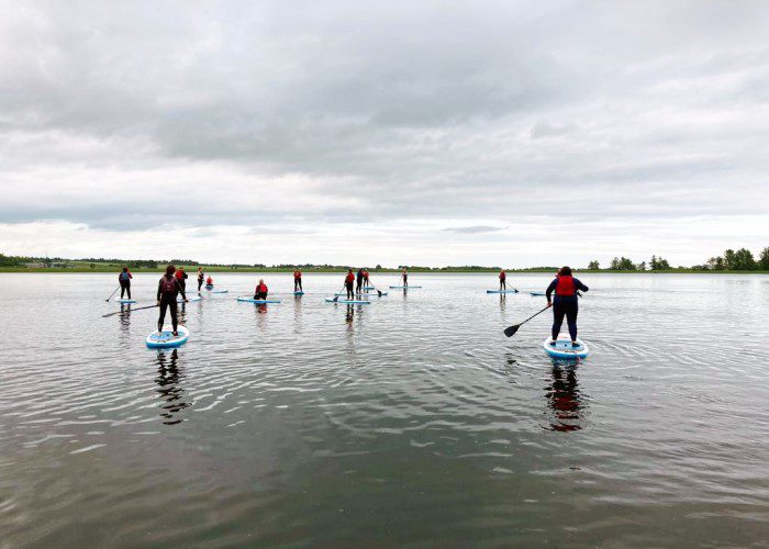SUP Yoga at Monikie