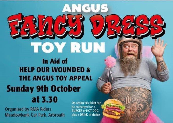 Angus Fancy Dress Toy Run