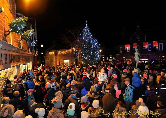 Kirrie Christmas Lights Switch On