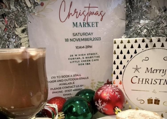 The Little Green Cafe Festive Market