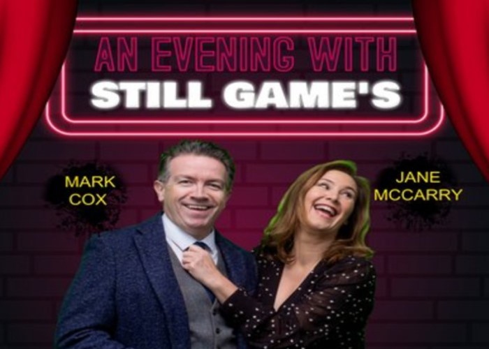An Evening with Mark Cox and Jane McCarry