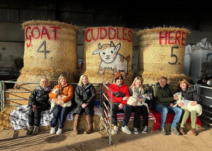 Goats in Coats 2025 Easter Festival at Lunan Bay Farm