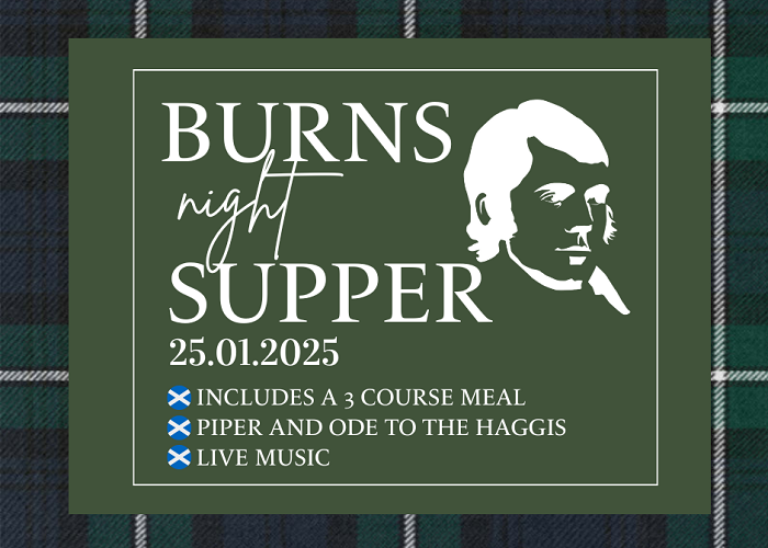 Burns Night Supper at Forbes of Kingennie